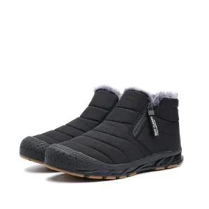 Winter Men Boots Plus Size 36-46 Casual Unisex Ankle Boots Waterproof Comfortable Non-Slip Thick Warm Fur Men Snow Boots