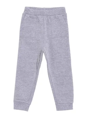 Winter Sweatpants with Fleece- Grey