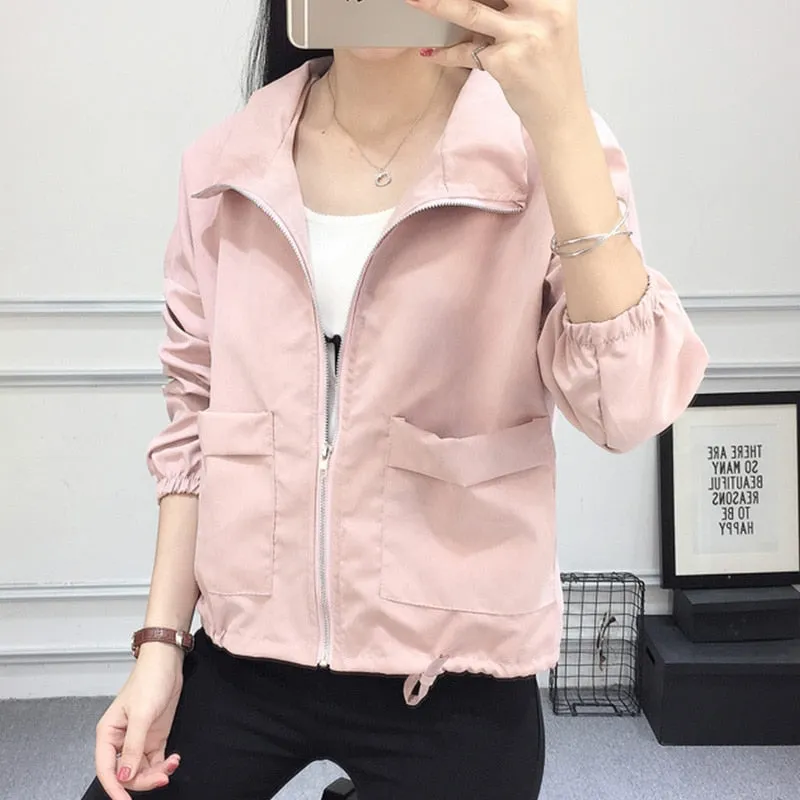 Women Jacket Basic Coat 2019 Spring Summer