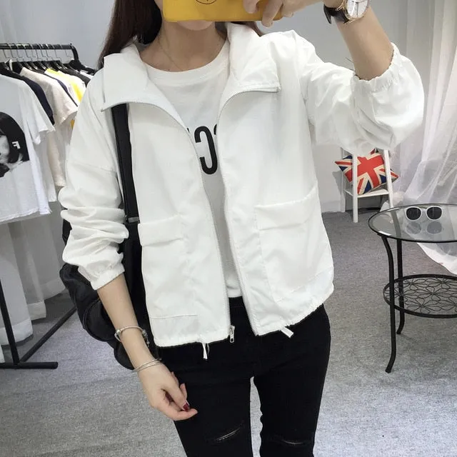 Women Jacket Basic Coat 2019 Spring Summer