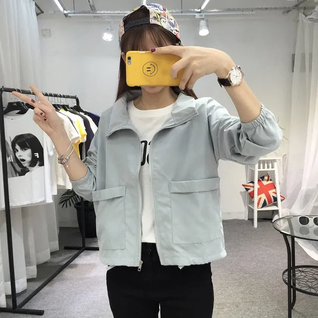 Women Jacket Basic Coat 2019 Spring Summer