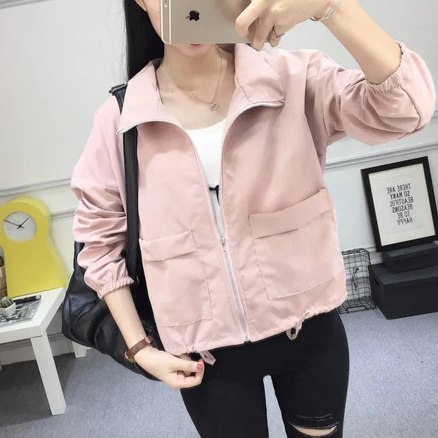 Women Jacket Basic Coat 2019 Spring Summer