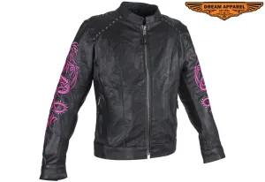 Women's Studded Racing Jacket